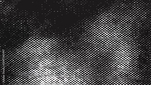 Vintage halftone pattern abstract background texture with scattered dots and noise, creating a retro artistic aesthetic