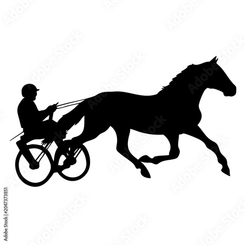 фотографія Standardbred Horse logo design