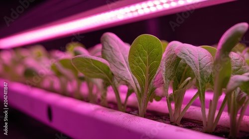 Laboratory-Grown Plants Under Active Photosynthesis Spectrum Lighting