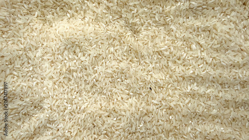 Schilderij op canvas Rice grain background