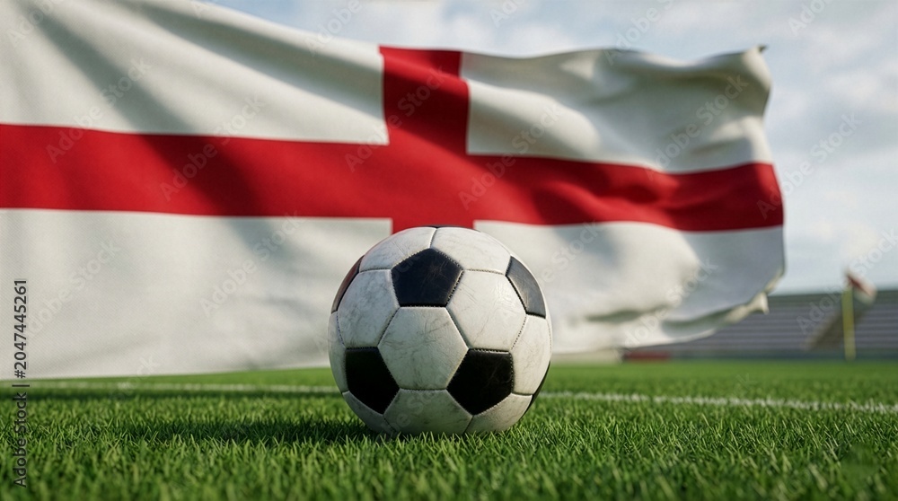 Fototapeta premium England World Cup Soccer Football
