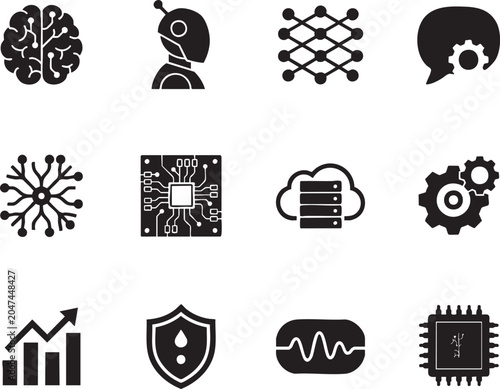 Data Analytics Icon Bundle