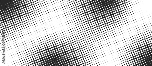 Fotografía Halftone gradient texture