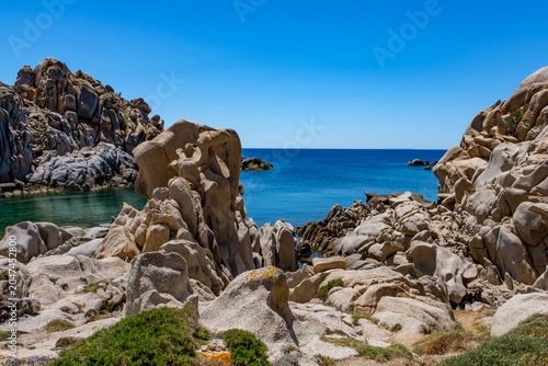 Obraz na płótnie Cala Grande o Valle della Luna, Capo Testa, Santa Teresa di Gallura (OT), Sardeg
