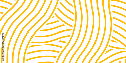 Photos Yellow instant noodle, pasta and spaghetti texture with geometric wavy lines