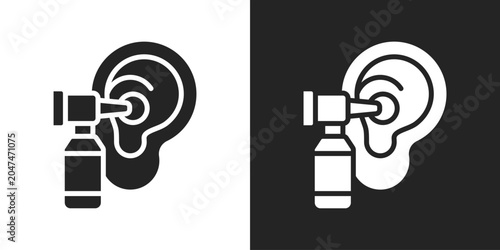 Quadro su tela Otoscope Icon
