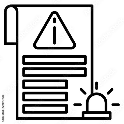 Incident Report Icon
