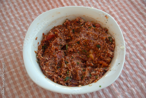 Organic Raw Grass Fed Ground Beef 