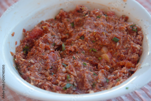 Organic Raw Grass Fed Ground Beef 
