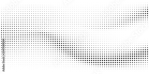Foto Hexagon halftone gradient texture