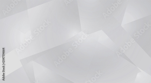 Valokuva Abstract White and Gray Geometric Background for Design.