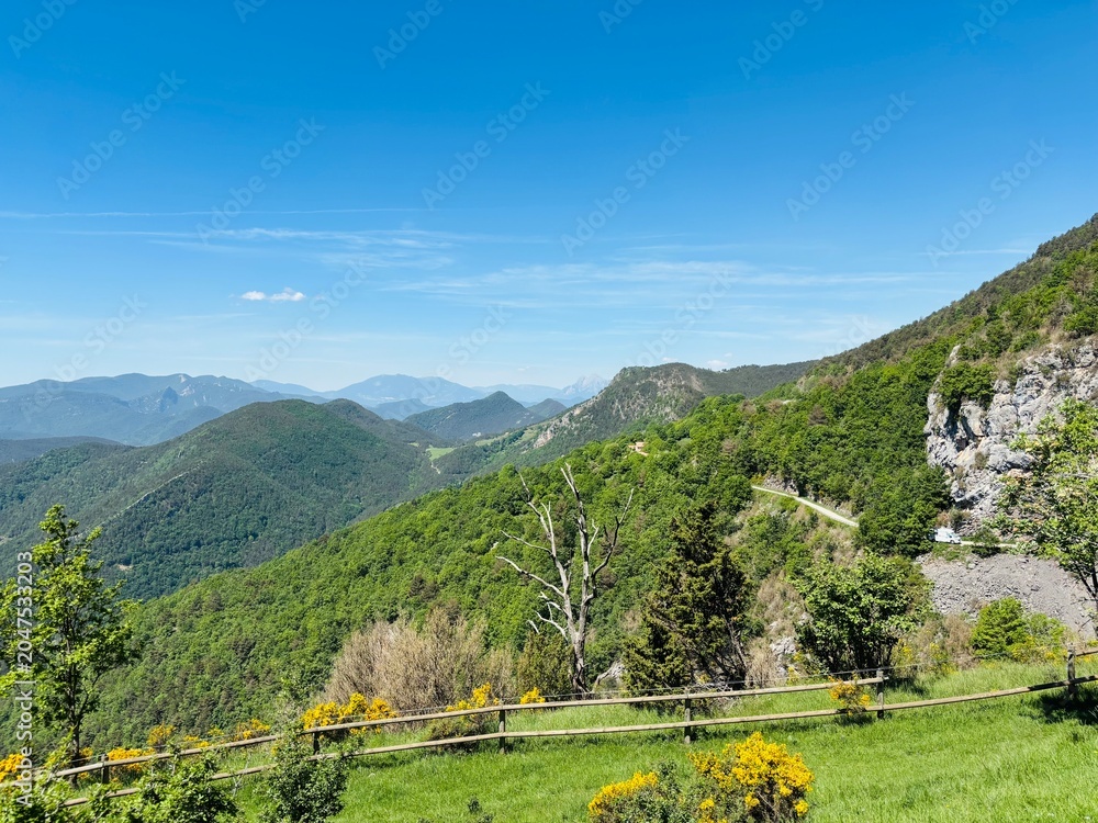 Obraz premium Sierra de Montgrony 