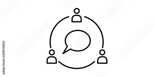 Communication Vector Icon