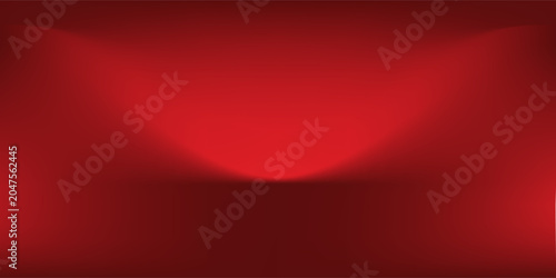 Slika na platnu Red studio background