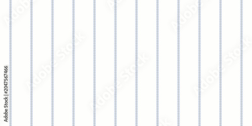Canvas-taulu Fine Indigo Blue Vertical Ticking Stripe Seamless Vector Pattern - Clean French