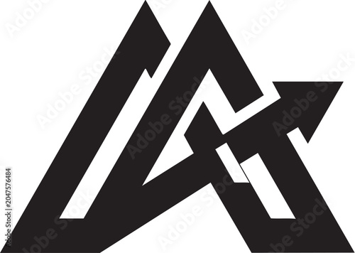logo icon letter a