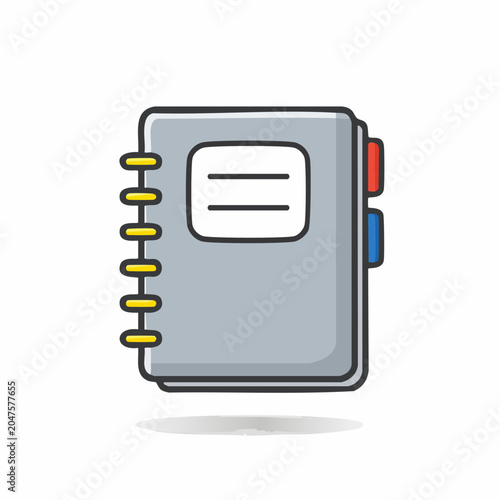 Spiral Notebook Icon