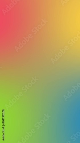 Kids Playful Abstract Motion Background with Colorful Shapes