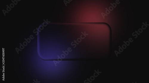 Futuristic Glassmorphism Interface Concept with Dynamic Blue and Red Gradient Glow for Abstract Digital Design