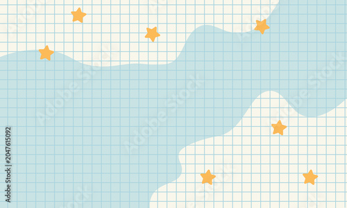 Abstract back to school background with stars