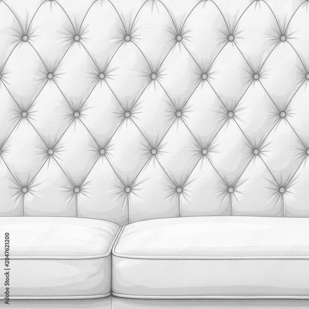 Fototapeta premium Ivory Serenity: A Realm of Plush Diamonds