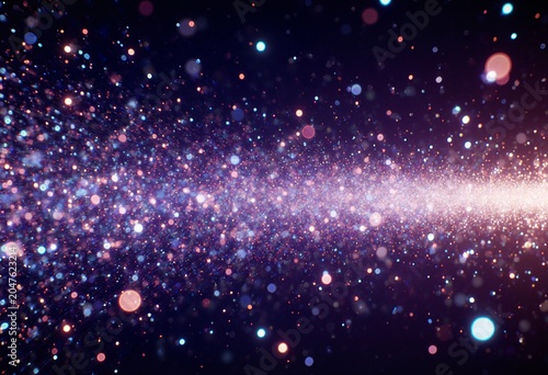 fiber optic background with lots of luminous spots