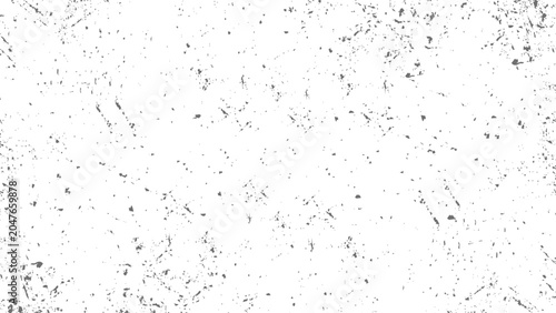 Foto Grunge texture with splatters and scratches on white background for design eleme