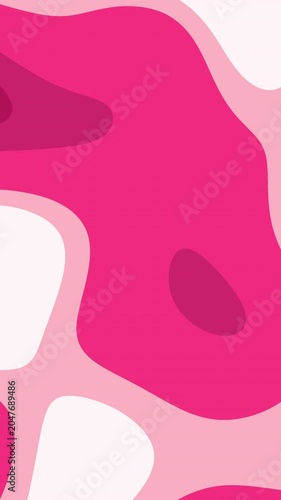 Suitable for creative projects, presentations, web design, and backgrounds. Vibrant pink, magenta, and white fluid shapes in a modern digital art style.