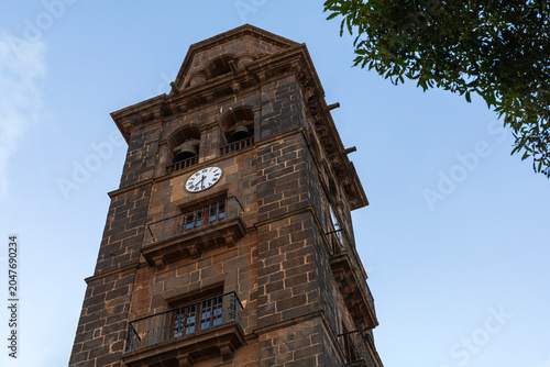 Historic Clock Tower of Iglesia de la Concepción, La Laguna, Tenerife