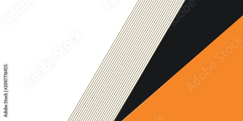 stylish geometric wide banner design. Vector illustrator,eps.10