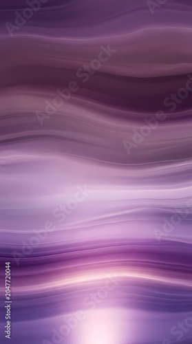 Abstract Purple and Violet Swirls, Soft Gradient Background, Fluid Art