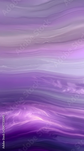 Abstract Purple Swirls and Waves Background Texture