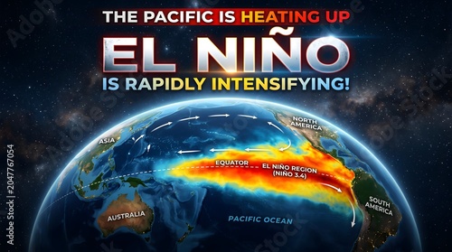 The Pacific Heating Up El Nino Effect