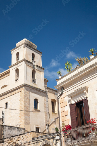 Back of Saint Theresa church, Brindisi, Italy