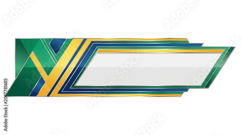 Modern football broadcast bar asset designed for sports videos, thumbnails and promotional graphics.