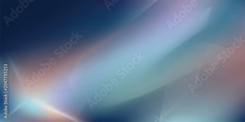 Konstfotografi Abstract smooth blue and purple gradient background with soft light rays abstrac