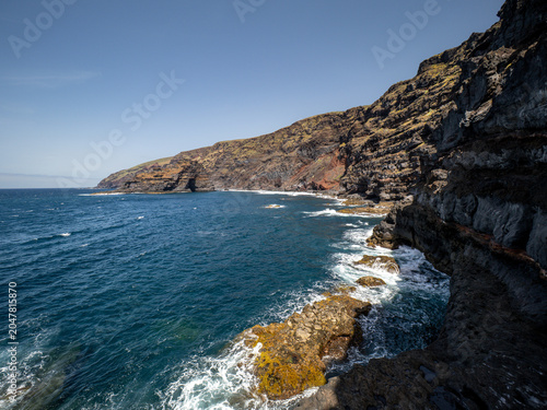 dramatic coastal cliffs in Spain