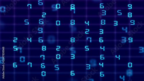 binary code background