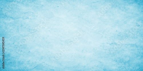 Light blue grunge watercolor texture background. Abstract vignette paper backdrop with soft brush strokes for graphic design.