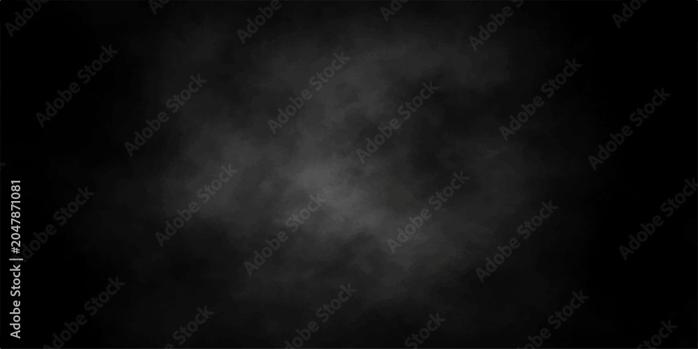 Fototapeta premium Mysterious grey smoke or fog swirls against a dark, atmospheric background, creating an abstract and moody texture.