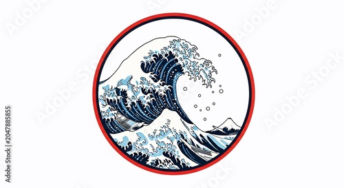 The Great Wave off Kanagawa Icon.