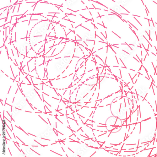 Modern Abstract Circular Constellation Element