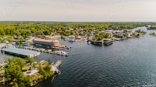 Bild auf Leinwand Alexandria Bay, 
Alexandria Bay NY, 
Thousand Islands, 
Boldt Castle, 
St Lawren