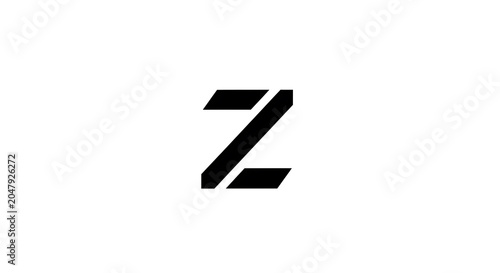 Black number seven symbol on white background