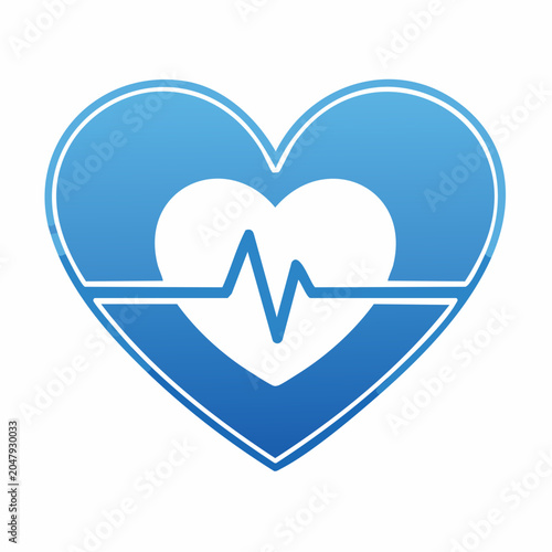 Heartbeat EKG Icon