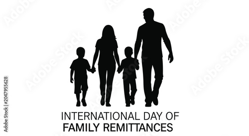 Foto International day of family remittances logo