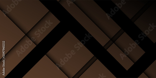 Foto Geometric background with overlapping rectangles, featuring a smooth, brown color