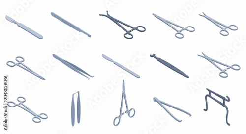 Medical instruments for surgical procedures.