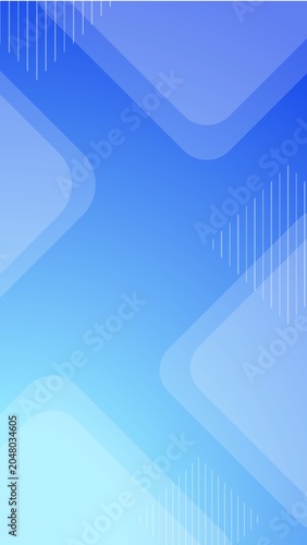 simple business frame background with a gradient and square technology