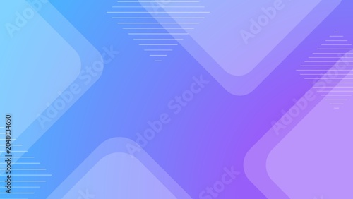 simple business frame background with a gradient and square technology